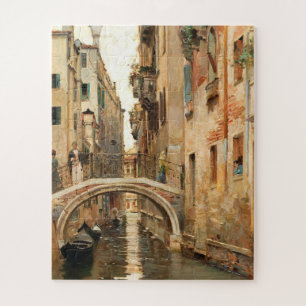 A canal in Venice  Jigsaw Puzzle