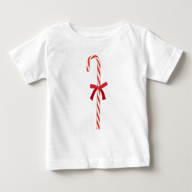 A Candy Cane Baby T-Shirt (Front)