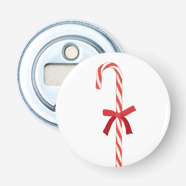 A Candy Cane Bottle Opener (Front)