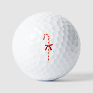 A Candy Cane Golf Balls