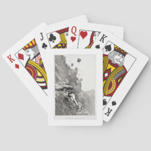 A Cannonade on the Matterhorn, 1862, from 'The Asc Playing Cards