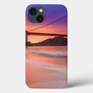A capture of San Francisco's Golden Gate Bridge iPhone 13 Case