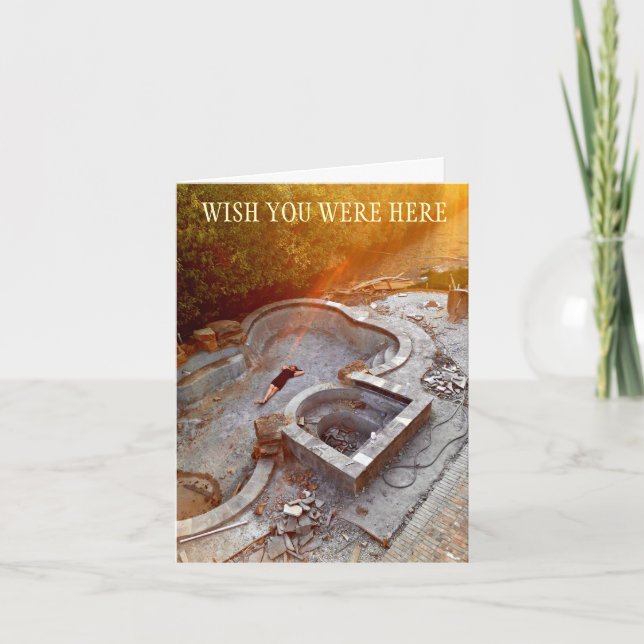 A card for all occasions.  Except funerals. (Front)