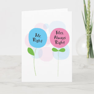 a card for yours truly (who is always right)