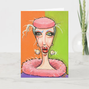 A card with attitude