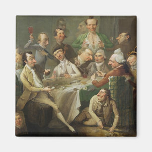 A Caricature Group, c.1776 (oil on canvas) Magnet