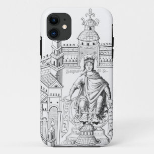 A Carlovingian king in his palace, personifying Wi iPhone 11 Case