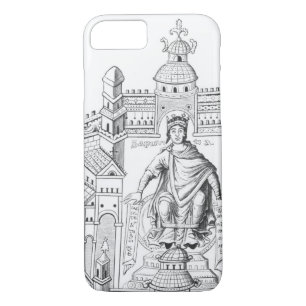 A Carlovingian king in his palace, personifying Wi iPhone 8/7 Case