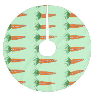 A Carrot for Christmas Reindeer Tree Skirt