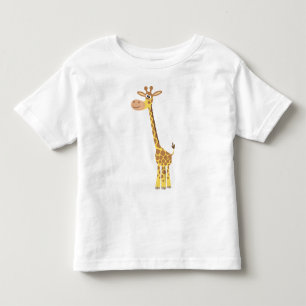 A cartoon giraffe Children T-shirt