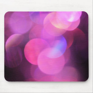 A Cascade of Purple Sparkles Mouse Pad