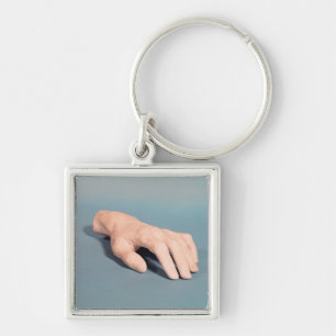 A cast of the hand of Frederic Chopin Key Ring