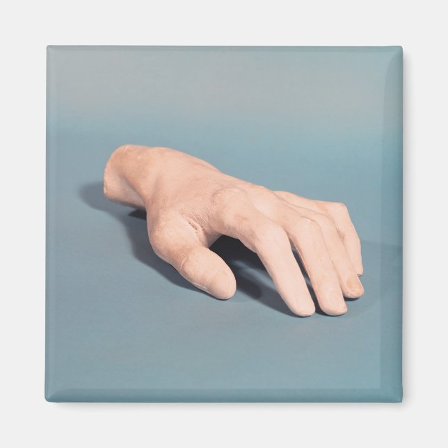 A cast of the hand of Frederic Chopin Magnet (Front)
