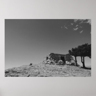 "A Castle On Sandia" Poster