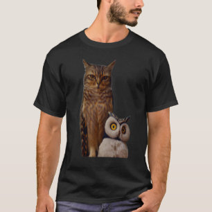 A CAT AND AN OWL 1 T-Shirt