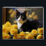 A Cat Calendar - By Catherine D. Marchand<br><div class="desc">A Beautiful Cat Calendar for the year 2025 featuring a variety of Cats
ranging from Himalayans cats Tuxedo cats Ragdoll cats and a few other mixes of kitty-cats</div>