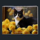 A Cat Calendar - By Catherine D. Marchand<br><div class="desc">A Beautiful Cat Calendar for the year 2025 featuring a variety of Cats
ranging from Himalayans cats Tuxedo cats Ragdoll cats and a few other mixes of kitty-cats</div>