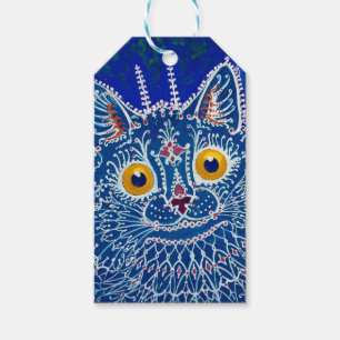 A Cat in Gothic Style by Louis Wain Gift Tags