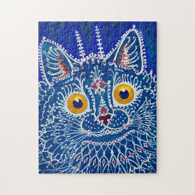 A Cat in Gothic Style by Louis Wain Jigsaw Puzzle (Vertical)