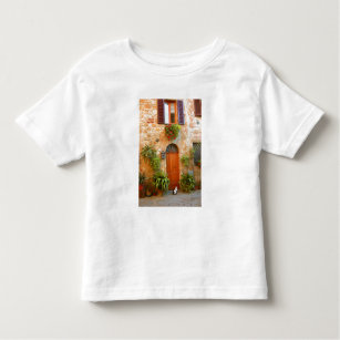 A cat seeks entrance to home in Pienza, Italy. Toddler T-Shirt