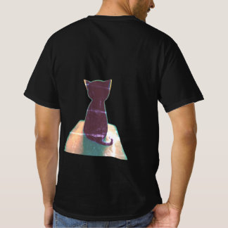 A cat with it's back T-Shirt