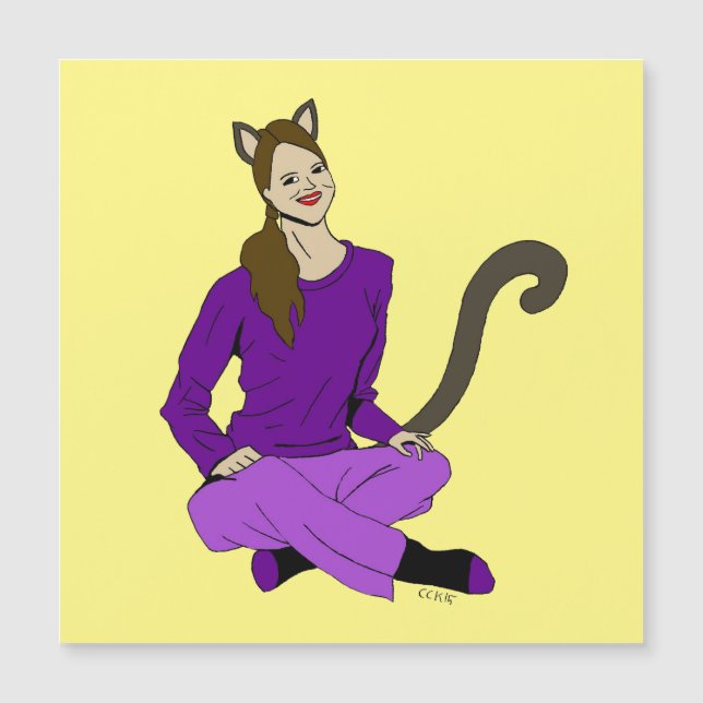 a catgirl (Front)