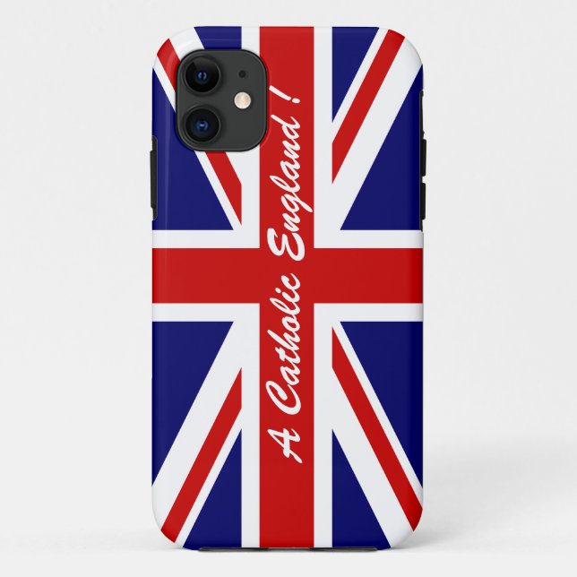 A CATHOLIC ENGLAND ! Case-Mate iPhone CASE (Back)