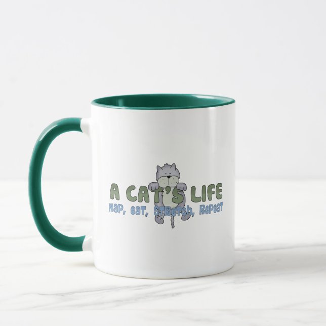 A Cats Life Mug (Left)
