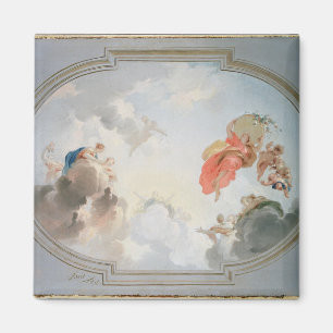 A Ceiling Design depicting the Apotheosis of Magnet