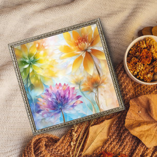 A Celebration of Colour in Flowers Photo Print