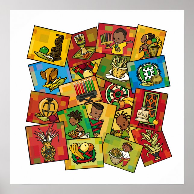 A Celebration of Kwanzaa Poster (Front)