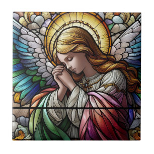 A Celestial Prayer Ceramic Tile
