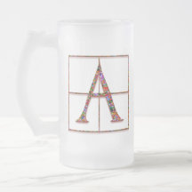 A “Celtic Bricks” Custom Monogram Mugs