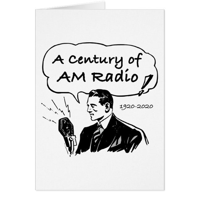 A Century of AM Radio Broadcasting (Front)