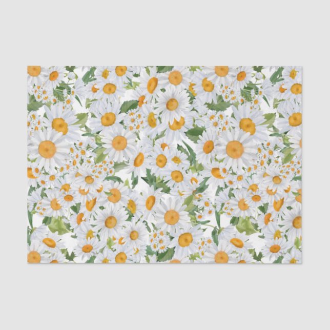 A Chamomile Series Design 12 Tissue Paper (Front)