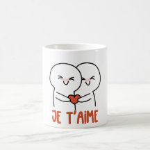 A charming series of romantic illustrations featur