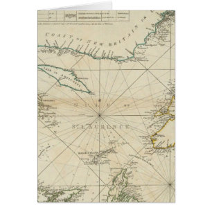 A Chart Of The Gulf Of St Lawrence