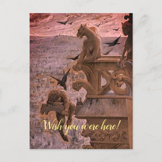 A cheeky card view of The Hunchback of Notre Dame  (Front)