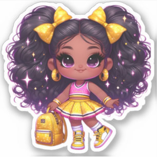A Cheer Team Member - Yellow