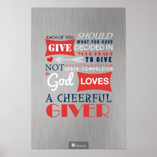 A Cheerful Giver Poster