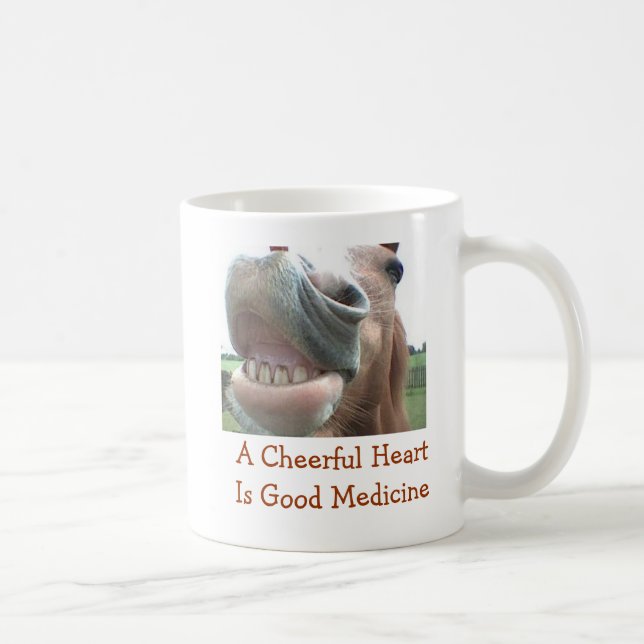 A Cheerful Heart Is Good Medicine Mug (Right)