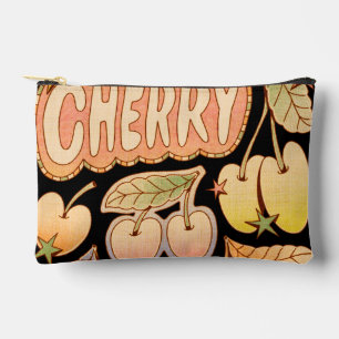 A Cherry / Cherry Illustrations Accessory Pouch