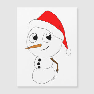 a chibi snowman