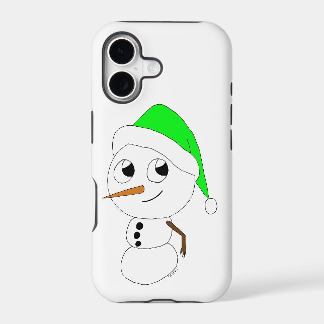 a chibi snowman    (Back)