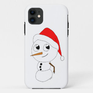 a chibi snowman  iPhone 11 case