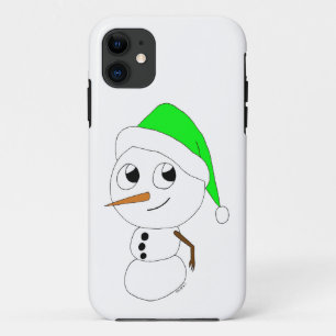 a chibi snowman iPhone 11 case