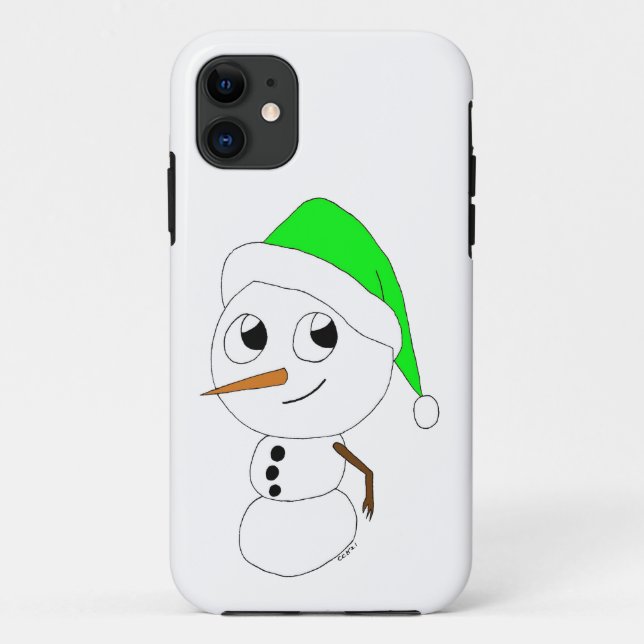 a chibi snowman    Case-Mate iPhone case (Back)