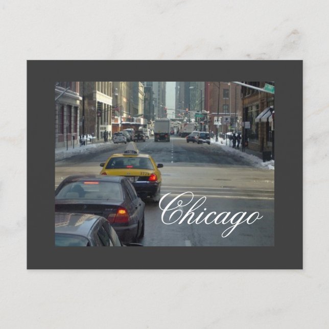 A Chicago Winter Postcard (Front)