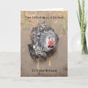 A Chicken Birthday Card