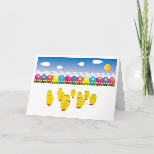 A Chicky Easter Card (Front)